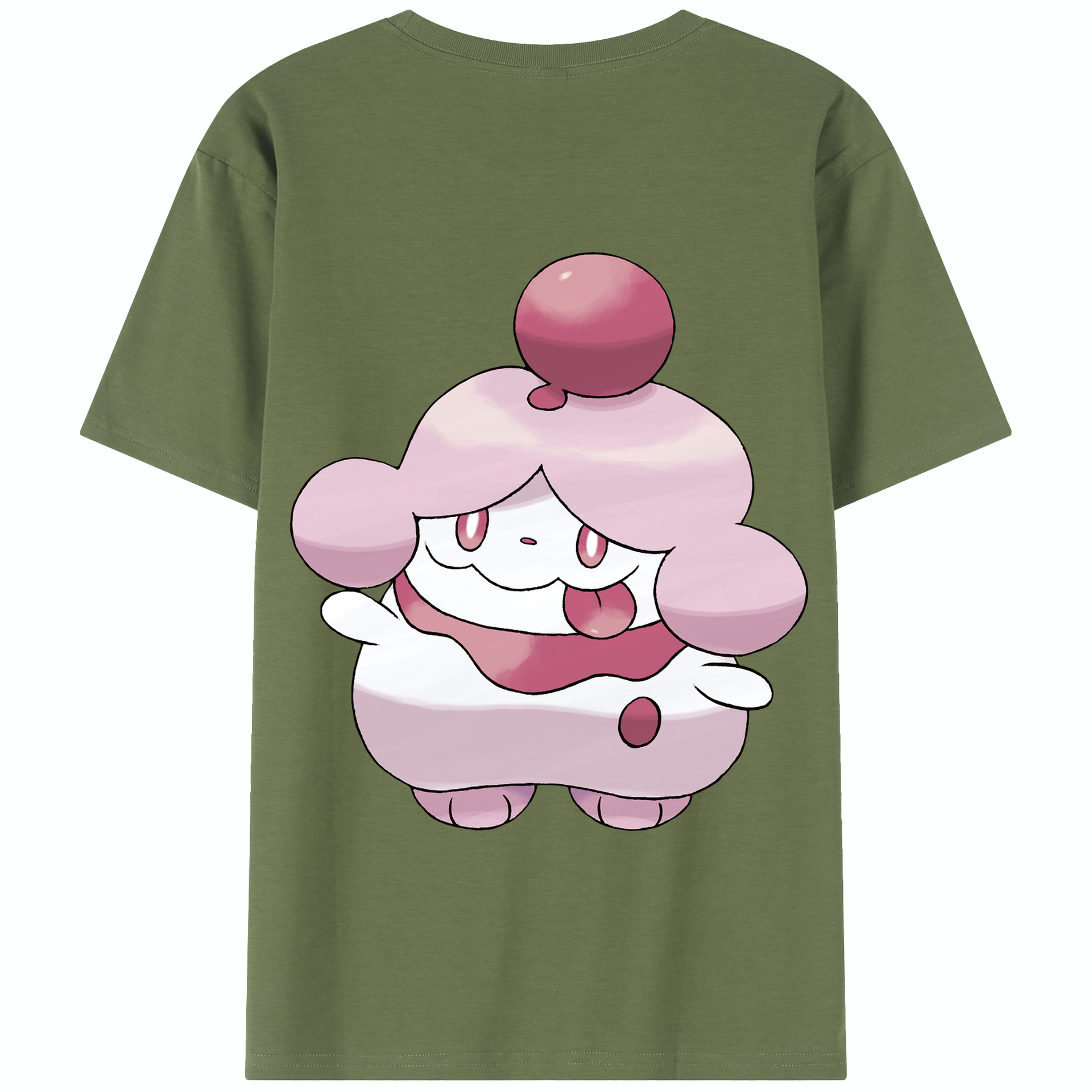 （画像用） ポケットモンスター Pokémon 綿100％半袖Tシャツ（背面プリント）